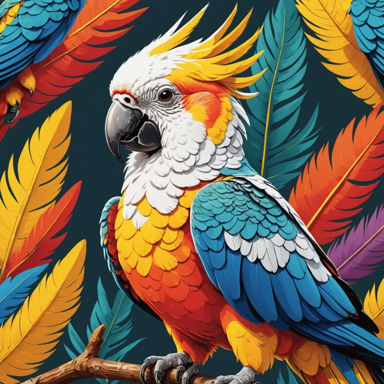 Попугай с хохолком — какаду или корелла: как выбрать идеального пернатого друга