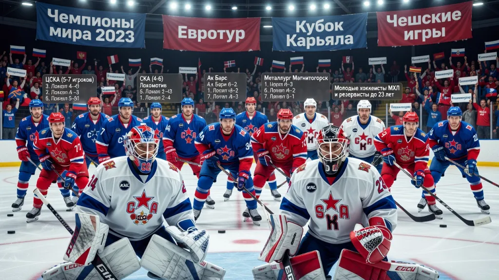 Состав сборной России по хоккею: актуальный список игроков и последние новости команды