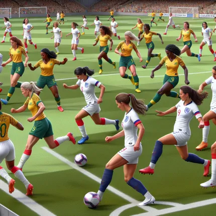 Женская сборная Австралии по футболу и женская сборная Англии по футболу: Составы и Анализ